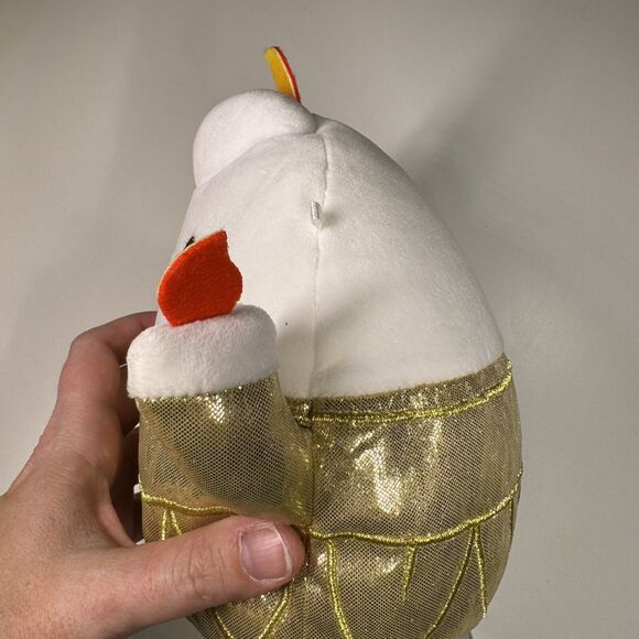Squishmallows Disney Lumiere Candle 8” Plush Gold Costume HTF SQK0908 - Picture 3 of 14